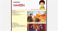Desktop Screenshot of cartoonistnaveen.rajahmundrycity.com